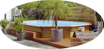  Gardi Wooden Swimming Pool